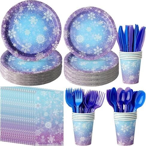 161CT Sage Greenery Party Supplies Happy Birthday Tablemoy for Birthday Party Baby Dame ، Sage Green Mathware Consure Paper Plates Cups Straw Facts Spoon Knives TableCloth Serves 20 in Kuwait