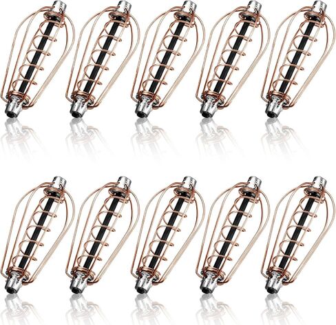 10 Pcs Spring Fishing Feeder Carp Bait of Pumpkin Bream Tackle Cage Bait Cage Holder Fishing Tackle Equipment Accessories in Kuwait