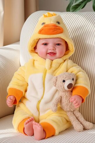 BABESIDE Baby Dolls Mia - 17 Inch Realistic Newborn Baby Doll Girl with Adorable Smile, Real Life Baby Dolls with Accessories for Kids Age 3+ Girls Gifts & Collection in Kuwait