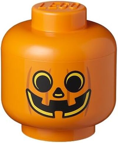Room Copenhagen LEGO Storage Head Small, Stackable Storage Box, 6.3 x 6.3 x 7.28 in., Winking Boy in Saudi Arabia