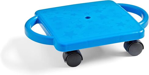 hand2mind Blue Speedway Racer Scooter Board, Floor Scooter Board, Gross Motor Toys, Kids Exercise & Physical Education Equipment, Playground Toys, Indoor Active Play, Toddler Outdoor Activities in Saudi Arabia