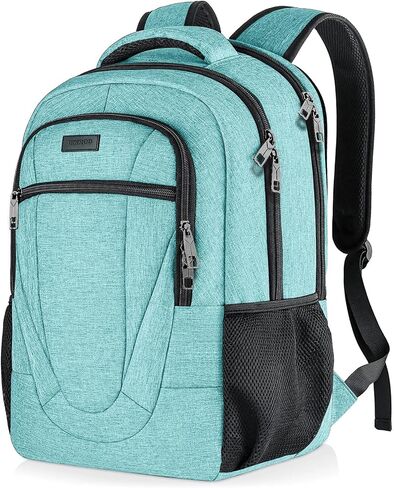 Backpacks for School Teen Boys, Travel Laptop Backpack for Men and Women, Business Anti Theft Slim Sturdy Back Pack with USB Charging Port, Adult Computer Bag Gift 15.6 IN Laptop, Black in Kuwait