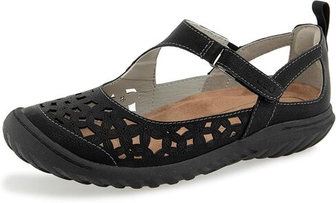 Jambu JBU Women's Bellerose Mary Jane Flat, Black, 9.5 M US in Kuwait