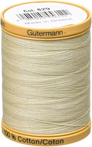 Gutermann Natural Cotton Thread Solids 876yd, Black in Saudi Arabia