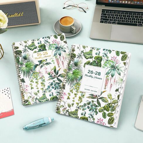 مخطط شهري/تقويم 2023-2026 - مخطط شهري لمدة 3 سنوات ، يوليو 2023 - يونيو 2026 ، 6.3 "× 8.4" ، 2023-2026 مخطط شهري مع غلاف فني وجيب داخلي وملاحظات - ملاحظات - in Kuwait