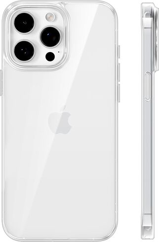 TORRAS Crystal Clear for iPhone 16 Plus Case, Ultra-Thin [Non-Yellowing] [Military Protection] Slim Fit Silicone TPU Cover for iPhone 16 Plus Phone Case, Soft, Clear, 6.7 inch in Kuwait