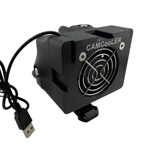 9thirteen ، مروحة/حالة أكثر برودة. يعمل مع GoPro Hero9 ، Hero10 ، Hero11 ، Hero12 ، Hero13 ، يقلل من ارتفاع درجة الحرارة في بيئات ثابتة في الأحداث الرياضية ، ومردوج (White ، PowerMount Plus - مروحة السرعة المتغيرة) in Kuwait