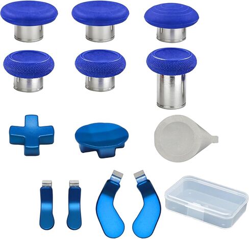 13 Pack Thumbsticks لـ Xbox Elite Series 2 Controller ، Elite Series 2 Accessories for Xbox Elite Series 2 Core Pladlles for Xbox Elite 2 Controller (Silvery) in Kuwait