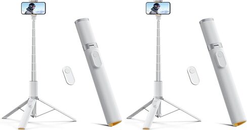 TODI Selfie Stick Tripod, 58" Lightweight Phone Tripod Stand with Wireless Remote, Extendable Selfie Stick, All-in-1, Compatible with iPhone/Android in Saudi Arabia