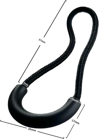 BJA 30kg قوة التحميل سحب السوستة الثقيلة للسترات ، وبرودة ناعمة ، والأكياس التكتيكية ، والعتاد العسكري ، والأحذية (أسود ، 10 أجهزة كمبيوتر) in Kuwait