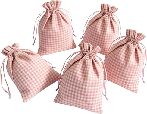 meseey 5 pcs أكياس كبيرة من عصي الفصح مع السكرات 16 × 12 بوصة من الجاموس منقوشة الهدايا الأكياس الأكياس الأكياس القابلة لإعادة الاستخدام. in Kuwait