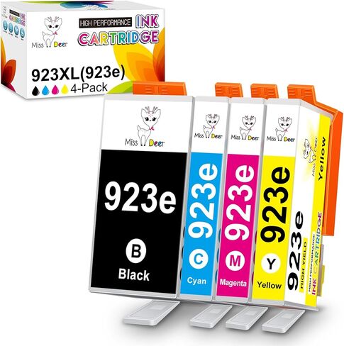Miss Deer Compatible 280 281 Ink Cartridges, Replacement for Canon PGI-280XXL CLI-281XXL PGI280 CLI281 for Canon PIXMA TS9120 TS8120 TS8220 TS8320 TS8100 TS8200 TS9100 (6 Pack with Photo Blue) in Saudi Arabia