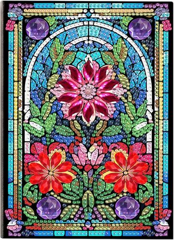 MaiYiYi 3 PCS Datura Notebook Diamond Painting Kit Flower Diary Book Diamond Art Kits for Adults Mandragora Notepad Crystal Diamond Painting for Study Home Office Art Drawing (20X14 CM) in Saudi Arabia