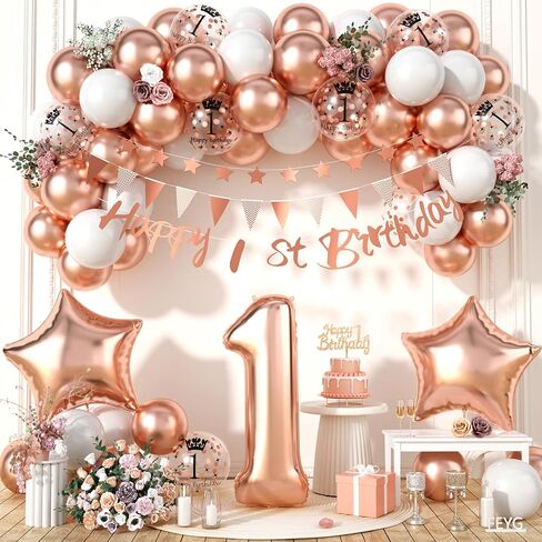 2nd Birthday Decoration for Boys Girls, Sage Green White Gold 2nd Birthday Balloons with Number 2 Balloon Happy 2nd Birthday Banner Cake Toppers Triangle Flag for 2 Year Old Birthday party Decoration in Kuwait