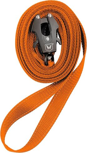 Boss Dog Tactical Nylon Tracking Leash, Hunter Orange, 20 FT in Kuwait