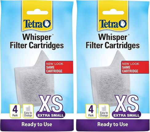 Tetra Whisper Filter Cartridges, Extra Small, for Aquarium Filtration (24 Units of 4 Count Packs) in Kuwait