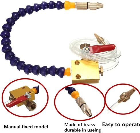 Mist Coolant Mist Lubrication System Unit, Metal Cutting Engraving Cooling Sprayer Machine with Air Pipe for CNC Lathe Milling Drill Machine in Saudi Arabia