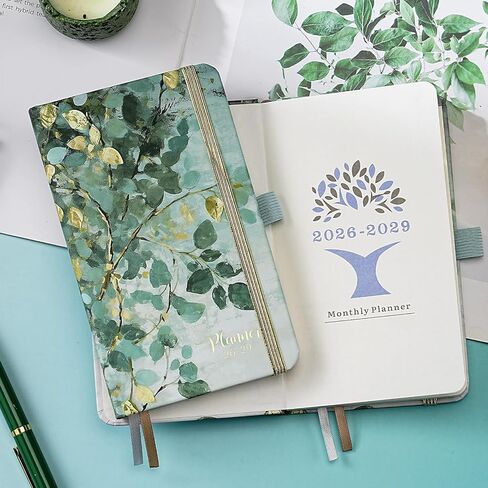 Makapoo Planner - 2024-2025 Academic, Weekly/Monthly Planner - July 2024 to June 2025 - 6.4" x 8.5" Oil Painting in Saudi Arabia