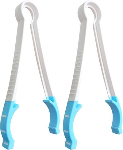 Matyz 2-PACK Baby Bottle Tongs with Non-Detachable Silicone Tips (Green, 2 PCS), Non-Slip Grip, BPA-Free, Compact and Lightweight, Multipurpose for Bottle-Nipples or Pacifiers in Saudi Arabia