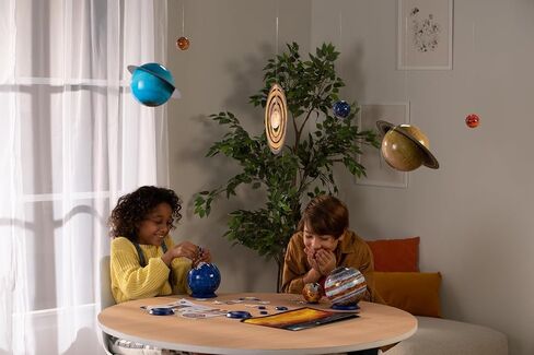 Ravensburger Solar System 540 Piece - 9 Planet 3D Jigsaw Puzzle Met for Kids and Comens | سهلة النقر تقنية | مادة متينة | أضف دفقة من اللون إلى أعمار غرفتك - رقم 11668 in Saudi Arabia