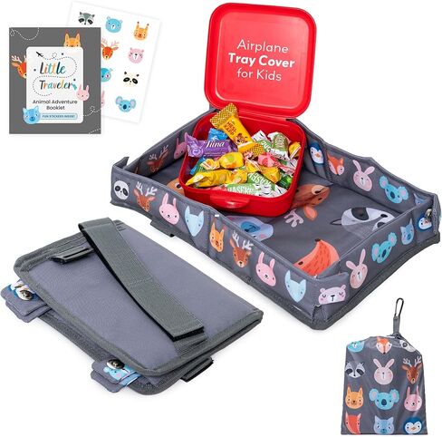 غلاف طاولة صينية طائرة جديدة - ملاءمة عالمية ، سهلة وسهلة - Cover Airplane Tray Cover Kids - أساسيات السفر للطيران والطفل الأساسية in Kuwait