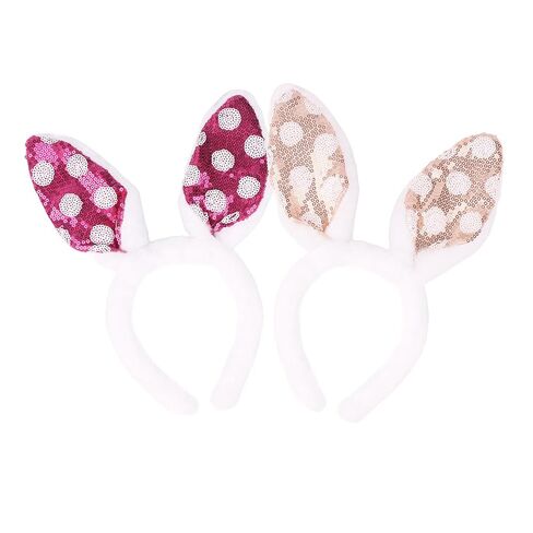 PLUSMAYI Mouse Ears Headband Kids,3Pcs Fuzzy Mouse Ears headband Animal Style Cute Hairband for Costume Kids Mouse Costume Girls for Cosplay Halloween Christmas (Pink Brown Black) in Kuwait