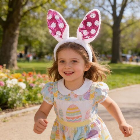 PLUSMAYI Mouse Ears Headband Kids,3Pcs Fuzzy Mouse Ears headband Animal Style Cute Hairband for Costume Kids Mouse Costume Girls for Cosplay Halloween Christmas (Pink Brown Black) in Kuwait