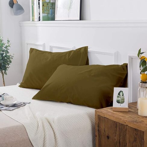 Travel Pillow Case 12x16 Size Set of 2 Envelope Closure Toddler Pillowcase 600 Thread Count 100% Soft Egyptian Cotton Travel Pillow Covers 12 x 16, White in Kuwait