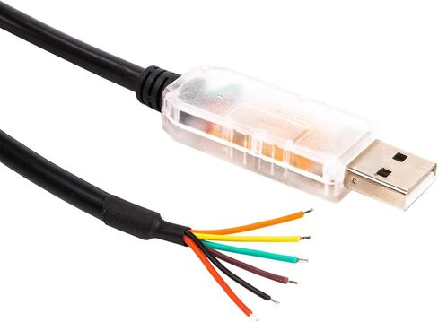 USB to RS485 Serial Converter Cable 4P FT232R Chip 4 Pins Wire End WE (6ft) in Saudi Arabia
