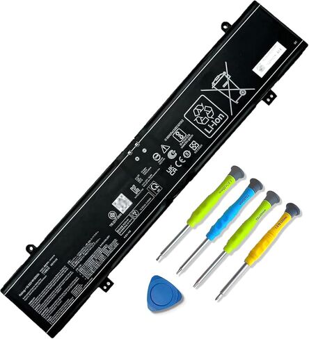 ASODI C31N1704 Laptop Battery Compatible with Asus ZenBook Flip 15 UX561UD UX561UD-1A UX561UD-BO0 Q535U Q535UD Q535UD-BI7T11 Series 0B200-02650000 3ICP6/60/72 52Wh/4550mAh in Kuwait