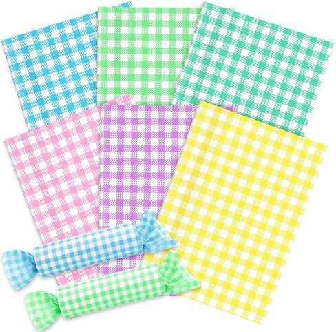 90 ورقة ربيع الباستيل ورقة أنسجة منقوشة ، عيد الفصح حلوى ألوان بوفالو بلود هدية الالتفاف ورقة الربيع الفنية الأنسجة لعيد ميلاد عيد ميلاد الطفل ديكور حفل زفاف ، 20x14 '' (منقوشة كلاسيكية) in Kuwait