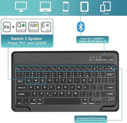 Keyboard Case for Samsung Galaxy Tab S10/S9 Ultra 14.6 inch 2024/2023,7-Color Backlit Detachable Wireless Keyboard with Trackpad,Magnetic Protective Cover with S Pen Holder,Light Grey in Kuwait
