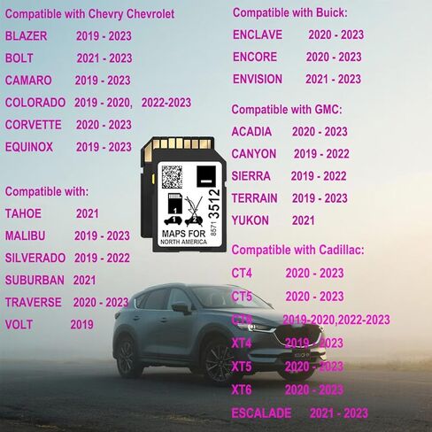 Latest Version A15 Navigation SD Card Compatible with Ford/Lincoln, Sync Navigation System Update USA/Canada Maps in Kuwait