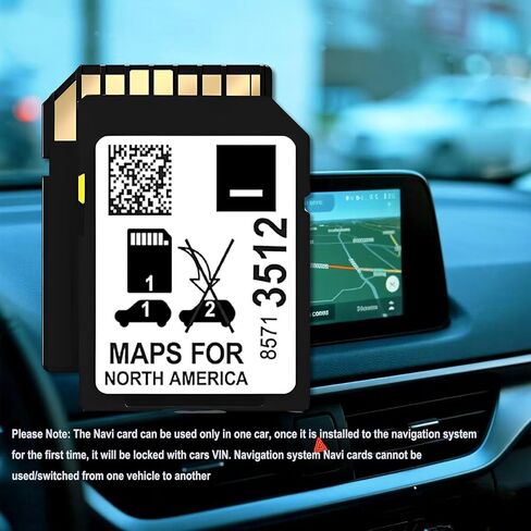 Latest Version A15 Navigation SD Card Compatible with Ford/Lincoln, Sync Navigation System Update USA/Canada Maps in Kuwait