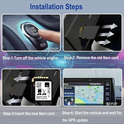 Latest Version A15 Navigation SD Card Compatible with Ford/Lincoln, Sync Navigation System Update USA/Canada Maps in Kuwait