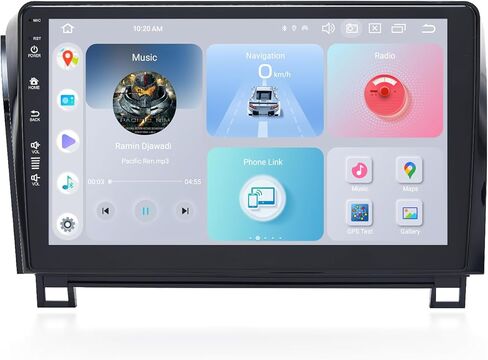 Roadanvi X12 Car Stereo لتويوتا Tundra 2007-2013 ، Carplay اللاسلكي ، Android Auto ، Radio Car ، 1280x720 ، Qled ، وحدة الرأس ، WiFi 4G LTE ، 8 Core ، GPS التنقل ، 10.2 "شاشة تعمل باللمس 4G+64G in Kuwait