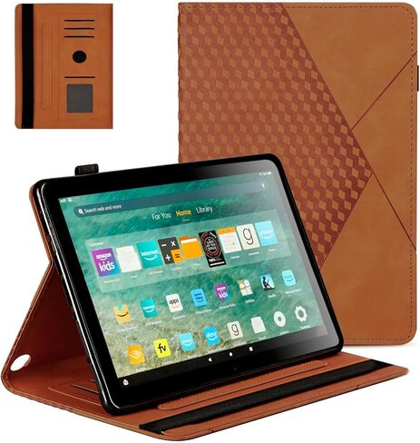 Tablet Protective Case with Built-in Card Slot, Made of Premium TPU Material, Featuring Automatic Wake-up/Sleep, Not Compatible with Samsung (Green) in Kuwait