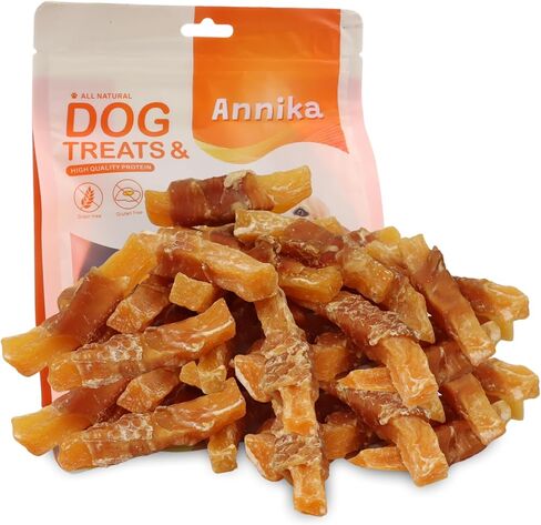 Dog Treats, Dog Kabobs Treats Made with Real Chicken, Duck, Grain Free, Easily Digestible, Long-Lasting for Large & Small Dogs - Supports Healthy Teeth in Saudi Arabia