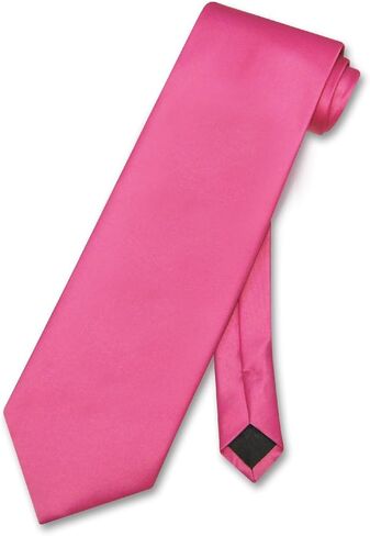 Vesuvio Napoli NeckTie Solid ORANGE Color Men's Neck Tie in Saudi Arabia