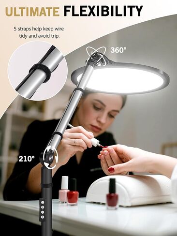 مجموعة إضاءة للتصوير الفوتوغرافي المحمولة ذات الحزمة ، ARSOER 8 "2800K-6500K أضواء استوديو قابلة للاستوديو مع ترايبود ، ضوء فيديو مدعوم من USB للتصوير الفوتوغرافي/تكبير/فيديو/بث مباشر/يوتيوب/تيكتوك/إنس. in Kuwait