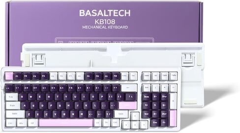 لوحة مفاتيح ألعاب ميكانيكية 100 مفتاح Mechanical ، لوحات مفاتيح مفاتيح حمراء ، إضاءة خلفية RGB ، لوحة مفاتيح سلكية 98 ٪ للعبة والمكتب in Kuwait