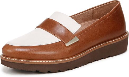 Naturalizer Womens Adiline Loafer Silver Metallic Leather 10.5 M in Saudi Arabia