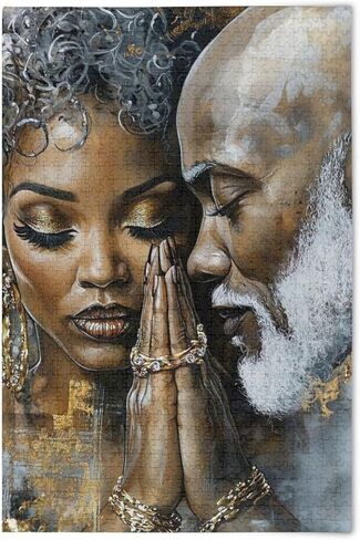 Puzzles for Adults 500 Piece African American Black Women Dinner Jigsaw Puzzles for Kids Toy Game Gift 202b2289 in Kuwait