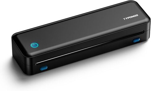 Portable Printers Wireless for Travel, D820 Thermal Printer Support Sizes from 8.5" x 11" to 2" Width, Inkless Printer Suitable for Smartphone & PC for Home Use (Light Black) in Kuwait