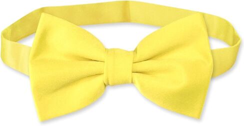 ربطة عنق للرجال من Vesuvio Napoli BOWTIE لون خوخي سادة لبدلة السهرة أو البدلة, دراقي, One Size in Kuwait