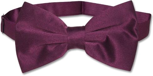 ربطة عنق للرجال من Vesuvio Napoli BOWTIE لون خوخي سادة لبدلة السهرة أو البدلة, دراقي, One Size in Kuwait