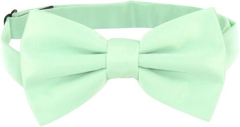 ربطة عنق للرجال من Vesuvio Napoli BOWTIE لون خوخي سادة لبدلة السهرة أو البدلة, دراقي, One Size in Kuwait