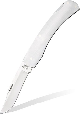 Bear & Son - MANUAL - 2.25" - Clip Point - 440 Stainless Steel - Stainless Steel - Lightweight for Everyday Carry - 126 in Kuwait