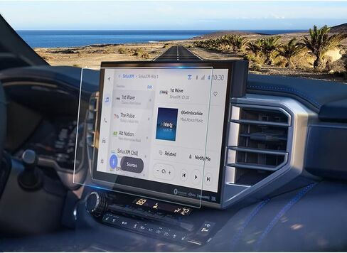 واقي شاشة ماتي مضادات الجوهرة لعام 2023 2024 2025 Toyota Tundra (SR/SR5) شاشة تعمل باللمس بحجم 8 بوصات ، 9H Glass 2025 Tundra Accessories HD/Anti-Fingerprint 8 " in Kuwait