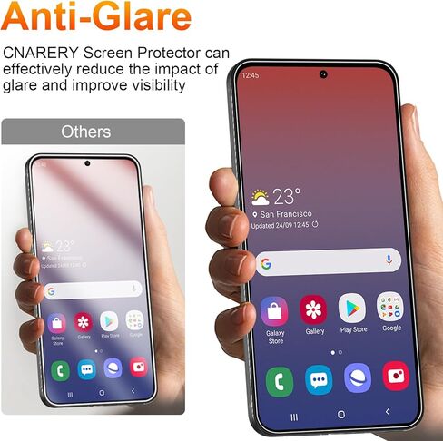2 Pack Screen Protector for Samsung Galaxy S9, 3D Curved Easy Installation Case-Friendly HD Tempered Glass for Samsung Galaxy S9 in Kuwait